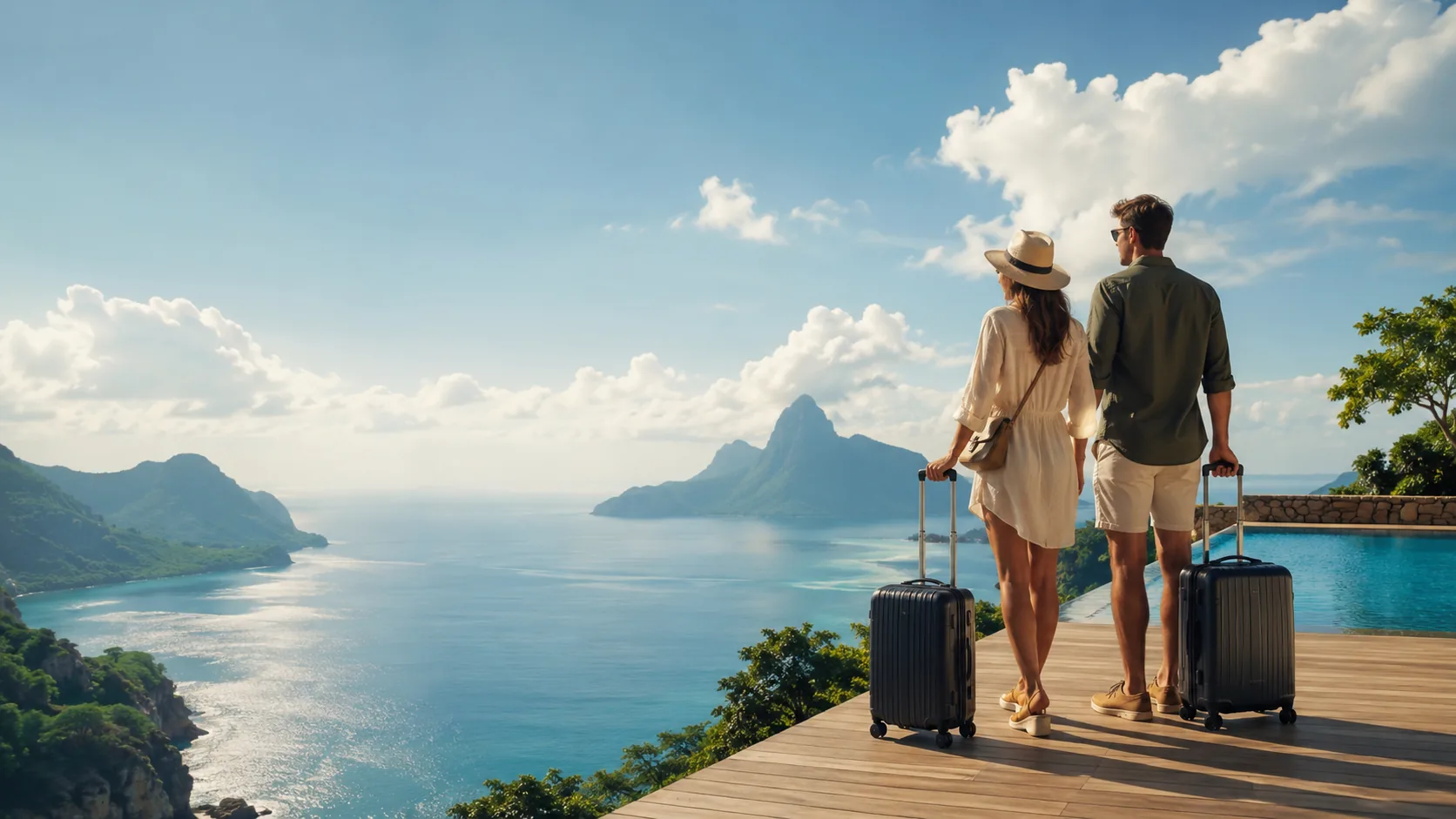 Romantic travel destination